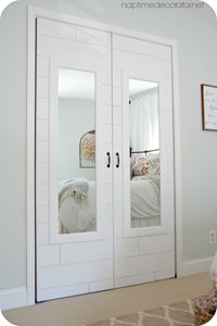 From Boring Bi-folds to Plank French Doors: The Closet Makeover