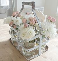 decorating idea change the flowers for the seasons