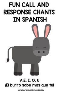 Yes, sometimes using our chime or clapping our hands doesn’t work! I have found that call-and-responses work magic to get my students’ attention while using the language. Stop by my blog to learn all these chants and download the posters that go along with the!