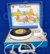 Care Bears Record Player