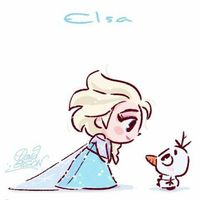 Una versión tierna de Olaf
