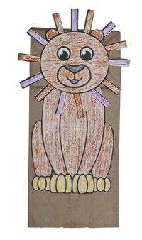 Free pdf pattern to make a lion paper bag puppet. Need a puppet with a moving mouth? Our Lion Hand Puppet Sewing Pattern is available at our store. Visit our store to see all of the other animal sewing patterns that we carry. We also have person/people puppet sewing patterns too!