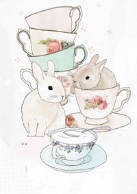 bunnies & tea | Tabitha Patterson | Flickr