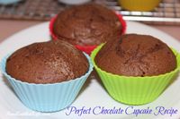 Perfect Chocolate Cupcake Recipe; This Perfect Chocolate Cupcake Recipe is simply… perfect! You will be fighting off your kids to lick the beater. Frosting is not necessary, these cupcakes are that good! http://www.annsentitledlife.com/recipes/perfect-chocolate-cupcake-recipe/