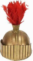 Make your own helmet to accompany your Roman uniform.
