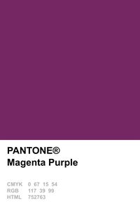 Pantone 2014 Magenta Purple