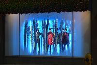 The Bay Christmas windows 2012
