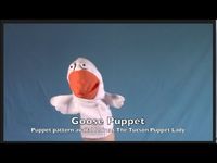 Short demo of a goose puppet made from our Goose Hand Puppet Sewing Pattern. Puppet is around 13" high and fits older kids and adult hands. Pattern can be reduced to make smaller puppet for the little ones. Visit our store for this pattern and other puppet patterns. We also have all types of animal and person/people hand puppet patterns too!