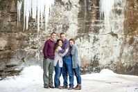 Family outfit ideas, family picture, posing, family picture posing with older kids, family picture outfit ideas, winter family pictures | realityrefinement.com