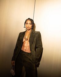 #loriharvey #tomford #womensuit #nyfw #newyorkfashion
