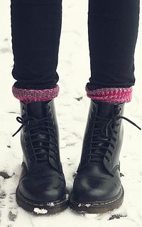 Zwarte Dr Martens