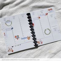 Autocollants en français pour ton agenda et ton bullet journal. Inspiration été et lavande avec les autocollants du Québec