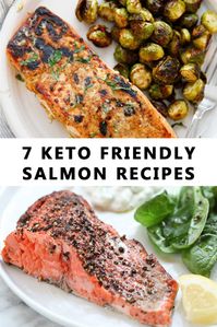 Keto salmon recipes that are a little more interesting than just cooking a slab of fish with some salt. Big flavor but simple recipes. #salmon #cookingsalmon #recipes