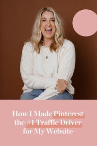 Want to know how to 5x your web traffic? In my FREE one-hour masterclass alllllll about {{drumroll}} …Pinterest, I'll show you. A couple years ago Pinterest was driving ZERO traffic to my site. I was only using it to pin new mac & cheese recipes and find the perfect pair of yoga pants. NOW? My Pinterest gets over 2 million monthly views and sends 25,000 unique visitors to our site each month. Say hello to your new favorite tool you didn’t even know was about to change your life!