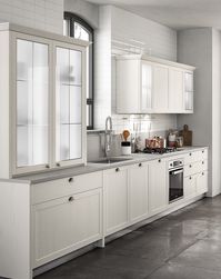 Finishes that make your dreams come true. Composition in Cloud Pinstripe Ash veneered finish.