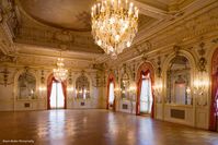 How I picture the ballroom in the Royal Hotel. There is a verandah through the back doors.