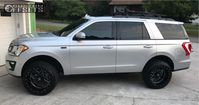 2 2018 Expedition Ford Readylift Suspension Lift 3in Xtreme Force Xf2 Black