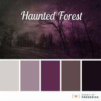 Haunted Forest - Custom Color Yarn - Purple Yarn - Cotton Yarn - Acrylic Yarn - Ombré Yarn - Wolltra