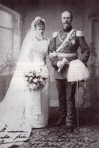 1891 Wedding of Louise d'Orléans and Alfons von Bayern | Grand Ladies | gogm