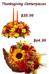 Thanksgiving Centerpieces - Decorate your holiday table and make it a special festive holiday no matter what. From $35.99 #thanksgiving #centerpieces #holidaycenterpiece #thanksgivingcenterpiece #giftbaskets #holidaybaskets #holidaygifts #thanksgivinggifts