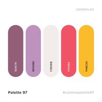 925E78 • BD93BD • F2EDEB • F05365 • FABC2A
Ilustration by @mollytheillustrator
#color #colour #ui #colorpalette #calligraphy #colourpalette #brandidentity #uiinspiration #uidesign #colorinspiration #userinterface #characterdesign #printdesign #ux #design #graphicdesign #dribbble #behance #vectordesign #ipadpro #graphicdesigner #coolors #motiongraphics #illustration #lettering #character #digitaldrawing #digitalart #logodesign