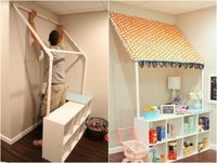 Markise für den Kinder Kaufladen aus PVC Rohren bauen