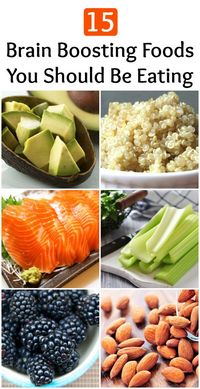 If you want to boost your brainpower, one of the best choices you can make is to eat more unprocessed whole foods. Here are 15 brain boosting foods you should be eating.