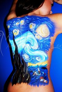 Done in body paint, www.facebook.com/madeulookbylex, Alexys Fleming ©