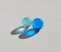 blue marbles