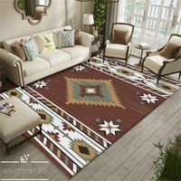 Exhibiting intricate patterns that are sure to inspire any home decor settings our Apache Earth Carpet adds a very ethnic youch to any modern living setting. Choose a great carpet today. Available in 5 sizes.