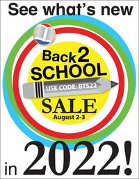 Stop by Donald's English Classroom for 25% savings store-wide! August 2-3