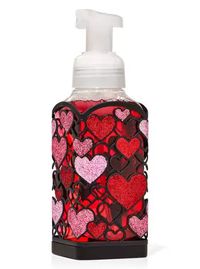 Glitter Hearts Gentle Foaming Soap Holder | Bath & Body Works