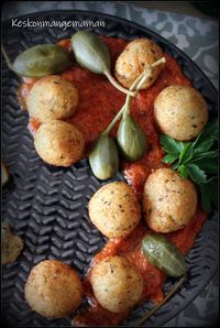 Keskonmangemaman?: Polpette di pane, recette anti gaspi , boulettes de pain pour CMUM