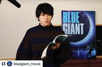 山田裕貴 YUKI YAMADA 야마다 유키はInstagramを利用しています:「#bluegiant 3人でのアフレコ おふたりに助けられました #Repost @bluegiant_movie ・・・ . ‖◤プロダクションノート⑨◢‖ 「 #上原ひろみ…」