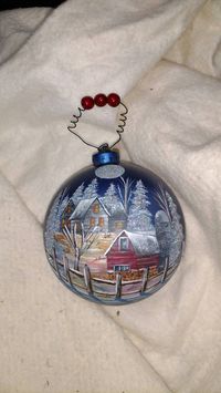 Winter moonlight on the Farm pattern packet02 by PSpawDesigns