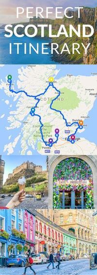 7 Day Scotland Itinerary. Scotland is an Incredible, Wild, Historic, Mystical Country that Just Begs to be Visited. If Scotland is Calling you, I’ve got the Perfect Scotland Itinerary for You. #scotland #itinerary #Roadtrip #scotlandroadtrip
