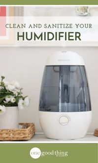 Humidifiers help to combat dry winter air, but it's important to keep them clean and sanitized. Learn how to keep your humidifier running in tip-top shape!