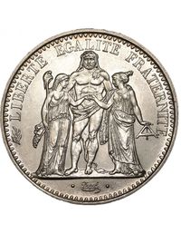 Achat pièce argent 10 Francs Hercule - achat d'or et d'argent sur or-investissement.fr