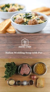Normally we're suckers for romance, but the truth is this Italian-American soup doesn't get its name because it's served at weddings. The real story is much better: It's actually a mistranslation of “minestra maritata,” or married soup. The flavors--including pork meatballs, ditalini pasta, and fresh kale--are such a perfect combo that they form a happy union. Whip up a pot of this easy soup tonight, and enjoy the nuptials.