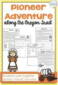 Your students will love learning about the pioneers as they "travel" along the Oregon trail. Grab these informational text and activities for whole group, small group, or ELA centers.