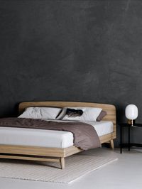 Luxurious and elegant, the Karpenter Twist Bed in the Double size brings the coolness and sophistication of solid European White Oak timber to your bedroom transporting you to a contemporary forest allowing rest and relaxation which hopefully will also encourage the sweetest of dreams to its owners. The harnessing of this beautiful and natural product from solid European White Oak is a must for anyone that loves the modernity and freshness of solid wood