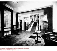Interior: Staircase at White's Club, St. James's Street