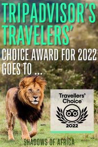 We once again made Tripadvisor’s Travelers’ Choice! This means that we - Shadows Of Africa - are in the top 10% of attractions worldwide on the biggest travel site on the internet. It makes us so happy that so many of our travelers consider us the best tour operator in Tanzania and East Africa. _____________________________________________________________ #shadowsofafrica #travelafrica #thisisafrica #africananimals #africansafari #safariinafrica #africa #safari #wildafrica #africananimals