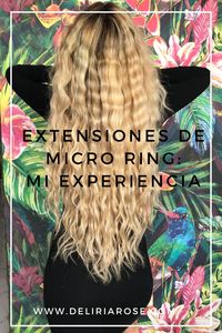 Las extensiones de micro ring, también llamadas de anilla o de grapa son un tipo de extensión permanente de cabello. Las extensiones de nano ring y las de micro loop son extremadamente similares, y podríamos englobarlas en esta categoría de extensiones de cabello fijas. En su momento os hablé de mi opinión sobre las extensiones de clip, cuando las llevé en su día. Si ese es el tipo de extensión que os interesa, mejor leed ese post.