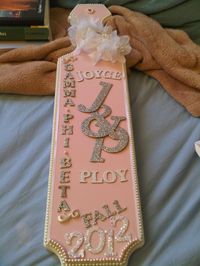 pretty gammi phi beta paddle