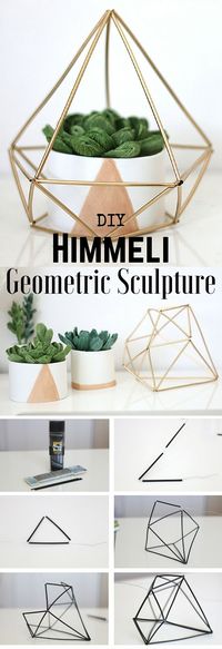 Check out the tutorial: #DIY Himmeli Geometric Sculpture @istandarddesign #diyhomedecor