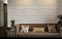 Wohnzimmer Wand in Weiß