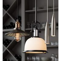 Parker Place Dark Bronze 13" Wide Pendant Light - #J7394 | Lamps Plus