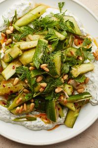 Spicy Cucumbers With Yogurt, Lemon and Herbs Recipe - NYT Cooking