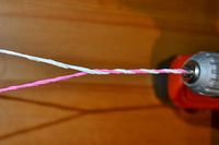 how to make "bakers twine"- could make a multitude of colors